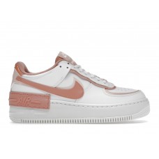 Женские кроссовки Nike Air Force 1 Low Shadow White Coral Pink (W)