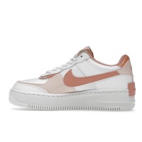 Женские кроссовки Nike Air Force 1 Low Shadow White Coral Pink (W)
