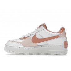 Женские кроссовки Nike Air Force 1 Low Shadow White Coral Pink (W)