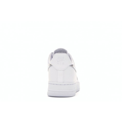 Кроссы Nike Air Force 1 Low White Irisdescent (W) - женская сетка размеров