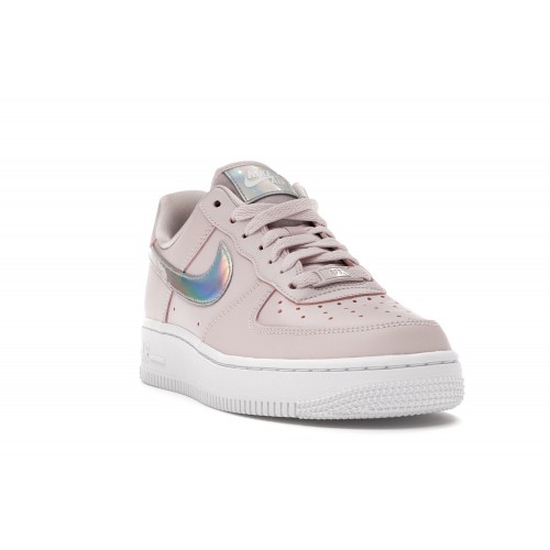 Кроссы Nike Air Force 1 Low Pink Iridescent (W) - женская сетка размеров