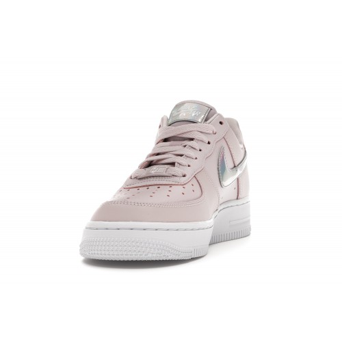 Кроссы Nike Air Force 1 Low Pink Iridescent (W) - женская сетка размеров