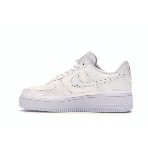 Кроссы Nike Air Force 1 LX Reveal Black Swoosh (W) - женская сетка размеров