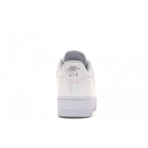 Кроссы Nike Air Force 1 LX Reveal Black Swoosh (W) - женская сетка размеров