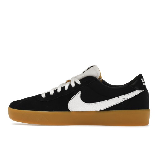 Кроссы Nike SB Bruin React Black White Gum - мужская сетка размеров