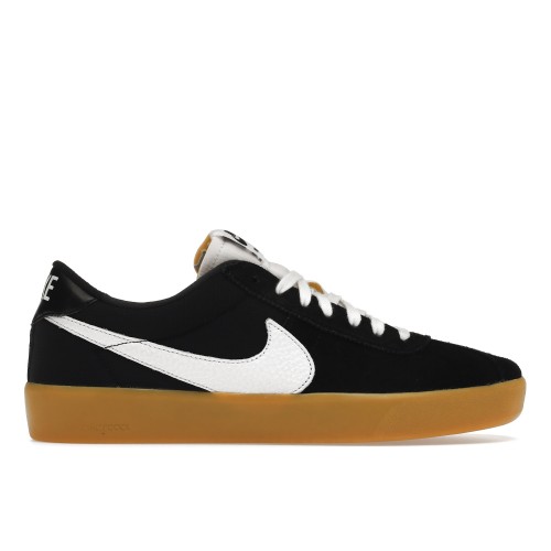 Кроссы Nike SB Bruin React Black White Gum - мужская сетка размеров