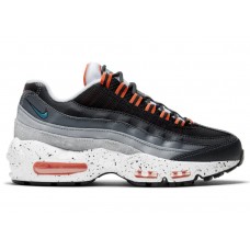 Подростковые кроссовки Nike Air Max 95 Recraft Black Aquamarine (GS)