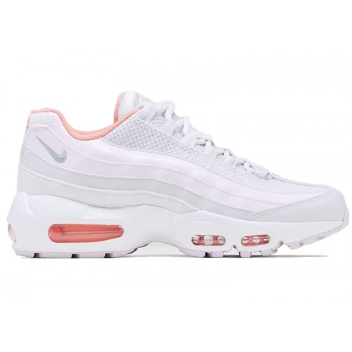 Кроссы Nike Air Max 95 Recraft Light Violet Crimson Bliss (GS) - подростковая сетка размеров