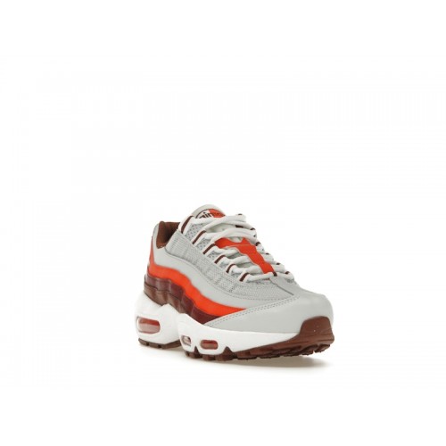 Nike Air Max 95 Recraft GS Photon Dust Picante Red - подростковая сетка размеров