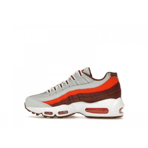 Nike Air Max 95 Recraft GS Photon Dust Picante Red - подростковая сетка размеров