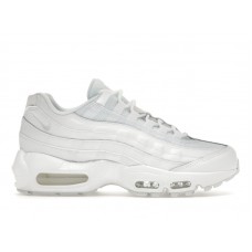 Подростковые кроссовки Nike Air Max 95 Recraft Triple White (GS)