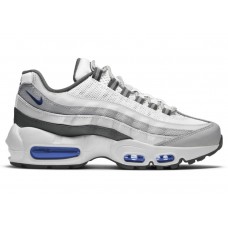 Подростковые кроссовки Nike Air Max 95 Recraft White Game Royal (GS)