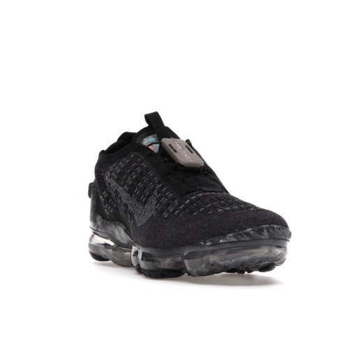 Кроссы Nike Air VaporMax 2020 Flyknit Black Dark Grey (GS) - подростковая сетка размеров
