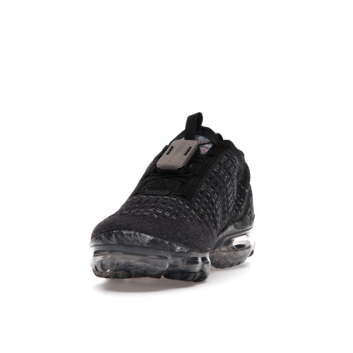 Кроссы Nike Air VaporMax 2020 Flyknit Black Dark Grey (GS) - подростковая сетка размеров