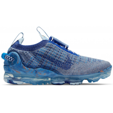 Подростковые кроссовки Nike Air VaporMax 2020 Flyknit Stone Blue (GS)