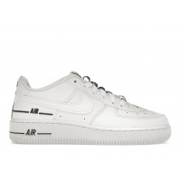 Подростковые кроссовки Nike Air Force 1 LV8 3 White Black (GS)
