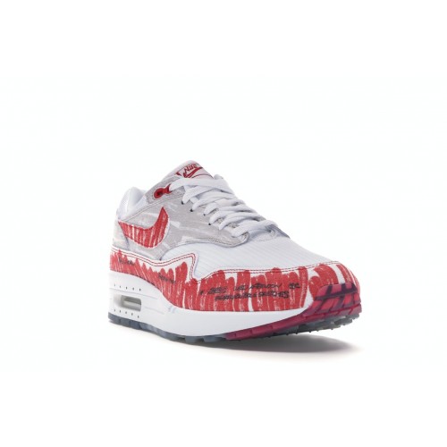 Кроссы Nike Air Max 1 Tinker Sketch to Shelf - мужская сетка размеров