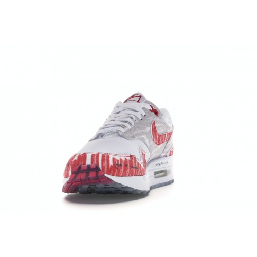 Кроссы Nike Air Max 1 Tinker Sketch to Shelf - мужская сетка размеров