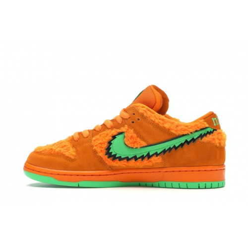 Кроссы Nike SB Dunk Low Grateful Dead Bears Orange - мужская сетка размеров