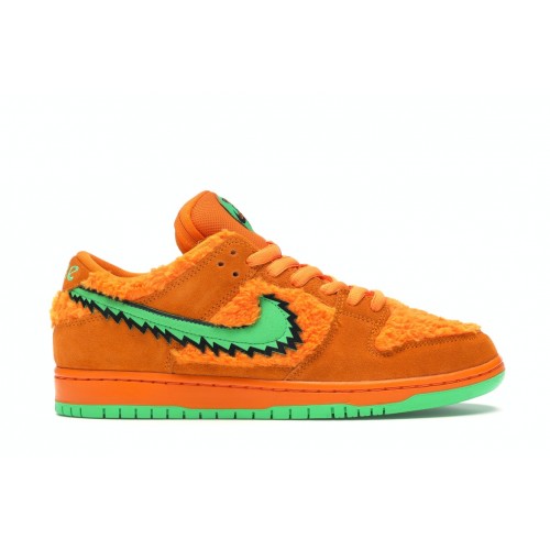 Кроссы Nike SB Dunk Low Grateful Dead Bears Orange - мужская сетка размеров