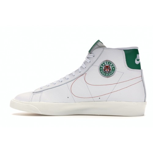 Кроссы Nike Blazer Mid Stranger Things Hawkins High School - мужская сетка размеров