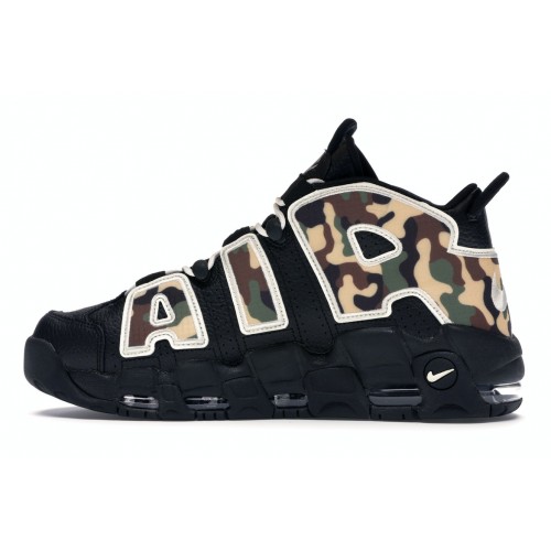 Кроссы Nike Air More Uptempo 96 Camo - мужская сетка размеров