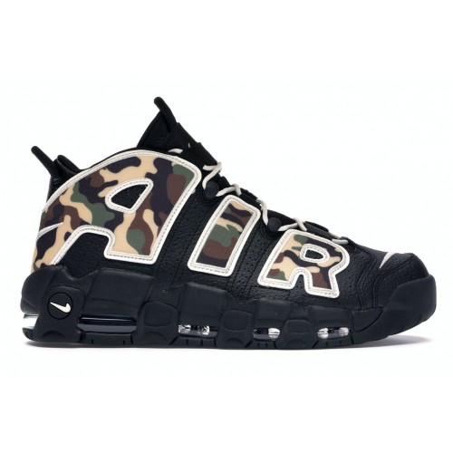 Кроссы Nike Air More Uptempo 96 Camo - мужская сетка размеров