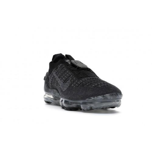 Кроссы Nike Air VaporMax 2020 Flyknit Black Dark Grey - мужская сетка размеров