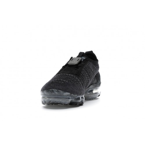 Кроссы Nike Air VaporMax 2020 Flyknit Black Dark Grey - мужская сетка размеров