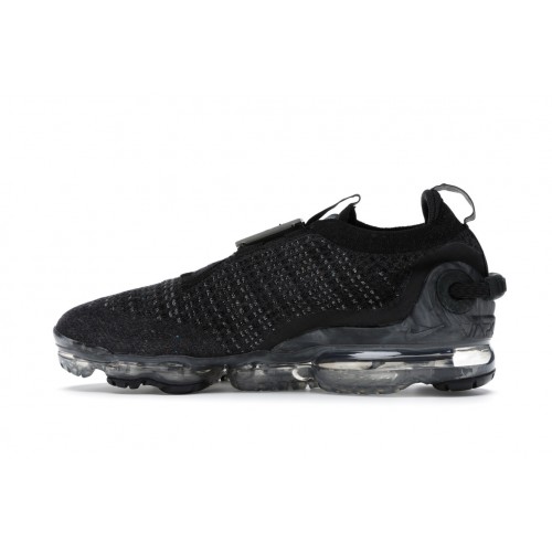 Кроссы Nike Air VaporMax 2020 Flyknit Black Dark Grey - мужская сетка размеров