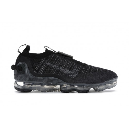 Кроссы Nike Air VaporMax 2020 Flyknit Black Dark Grey - мужская сетка размеров