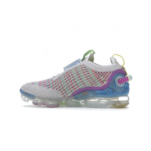 Кроссы Nike Air VaporMax 2020 Pure Platinum Multicolor (W) - женская сетка размеров