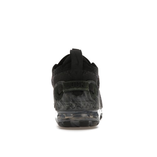 Кроссы Nike Air VaporMax 2020 Flyknit Black Dark Grey (W) - женская сетка размеров