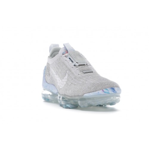 Кроссы Nike Air VaporMax 2020 Flyknit Summit White (W) - женская сетка размеров