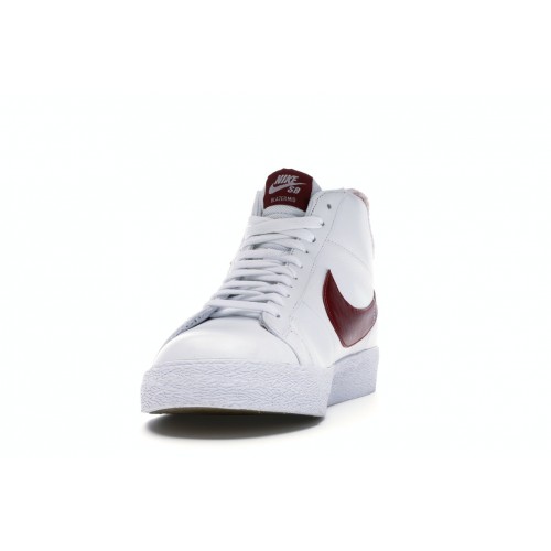 Кроссы Nike SB Blazer Mid Team Red - мужская сетка размеров