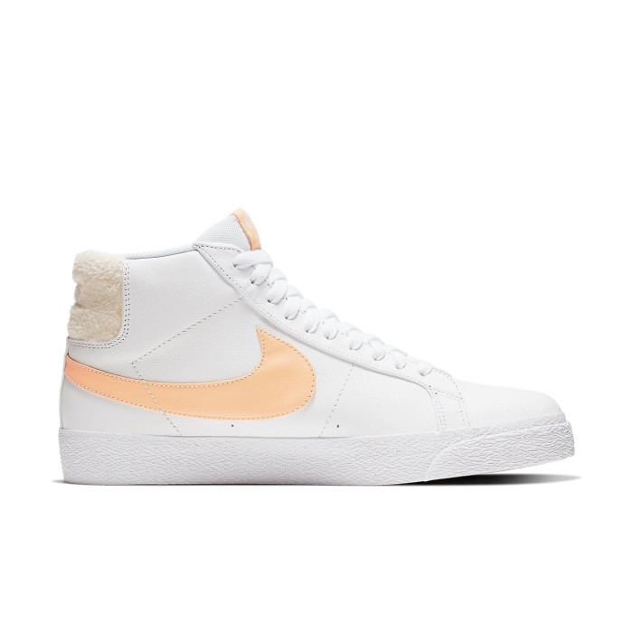 Nike SB Zoom Blazer Mid White Celestial Gold - мужская сетка размеров Nike SB Zoom Blazer Mid White Celestial Gold - мужская сетка размеров