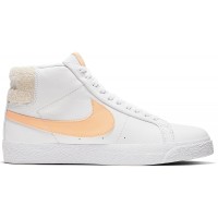 Мужские кроссовки Nike SB Zoom Blazer Mid White Celestial Gold