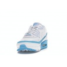 Nike Air Max 90 Undefeated White Blue Fury