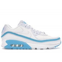 Nike Air Max 90 Undefeated White Blue Fury