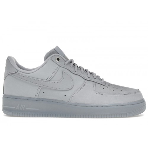 Nike Air Force 1 07 Low WB Triple Wolf Grey - мужская сетка размеров
