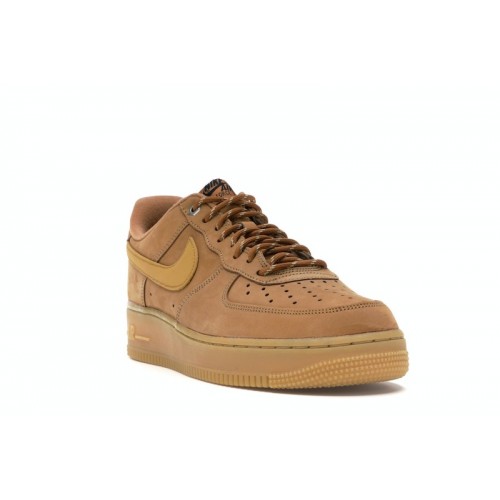 Кроссы Nike Air Force 1 Low Flax Wheat - мужская сетка размеров