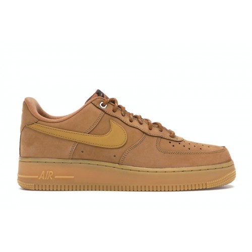 Кроссы Nike Air Force 1 Low Flax Wheat - мужская сетка размеров