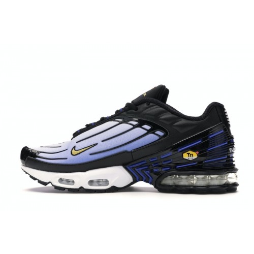 Кроссы Nike Air Max Plus 3 Hyper Blue - мужская сетка размеров