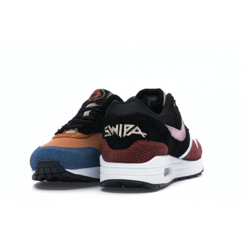 Кроссы Nike Air Max 1 Swipa - мужская сетка размеров