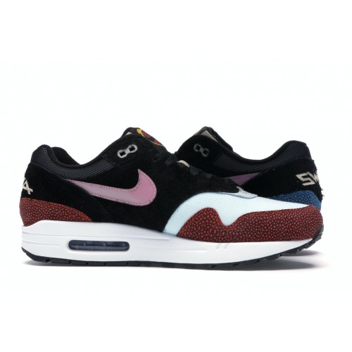 Кроссы Nike Air Max 1 Swipa - мужская сетка размеров