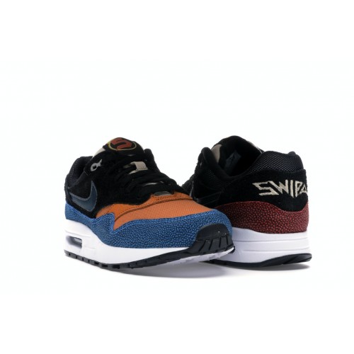 Кроссы Nike Air Max 1 Swipa (GS) - подростковая сетка размеров