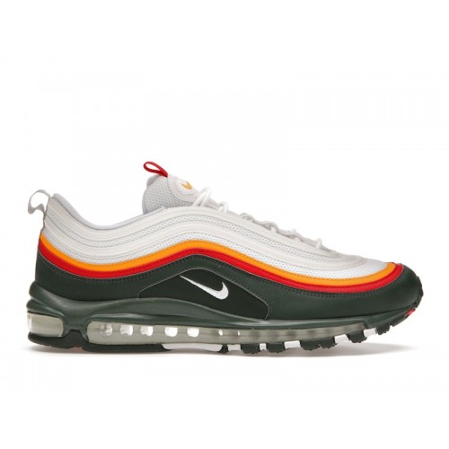 Кроссы Nike Air Max 97 Ratatouille - мужская сетка размеров