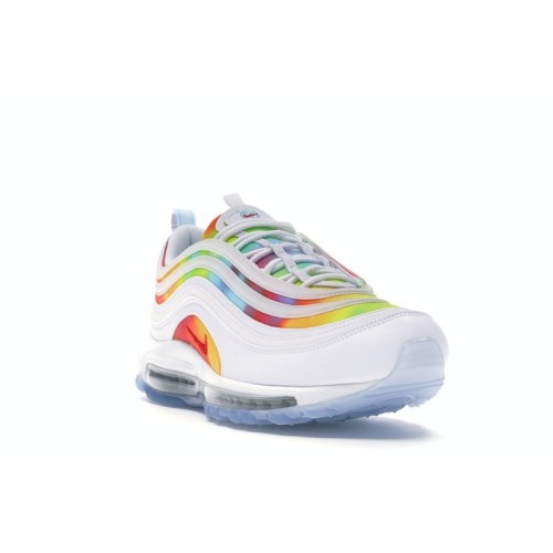 Кроссы Nike Air Max 97 Tie Dye Chicago - мужская сетка размеров