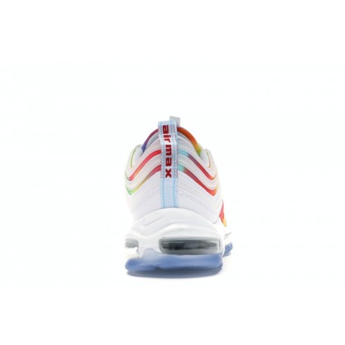 Кроссы Nike Air Max 97 Tie Dye Chicago - мужская сетка размеров