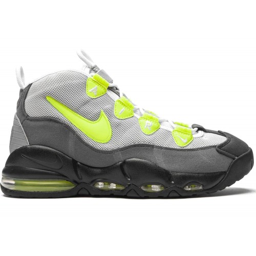 Кроссы Nike Air Max Uptempo 95 Neon - мужская сетка размеров